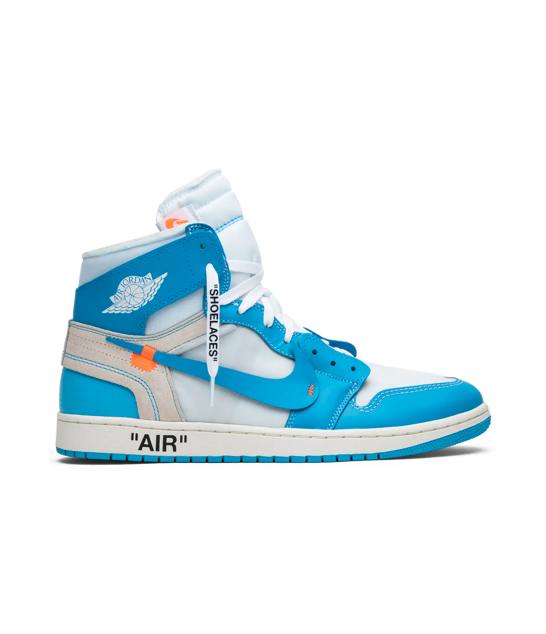 Off-White x Air Jordan 1 Retro High OG 'UNC'