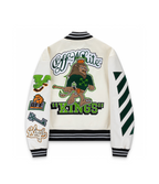Lebron James Off White Varsity Jacket